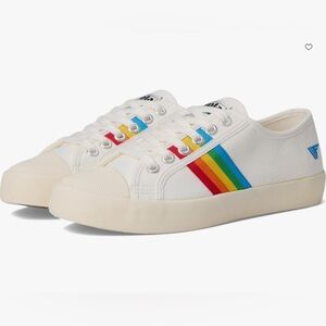 Gola Women’s Coaster Rainbow Striped Sneaker Size 9 NWT